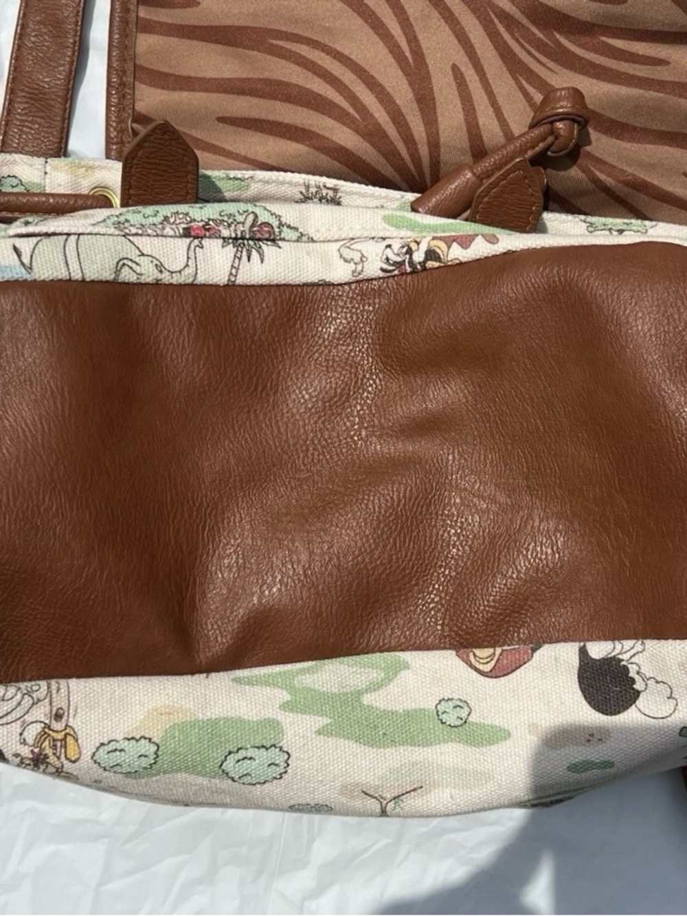 Disney x Loungefly Animal Kingdom Safari Canvas Backpack - Picture 10 of 13